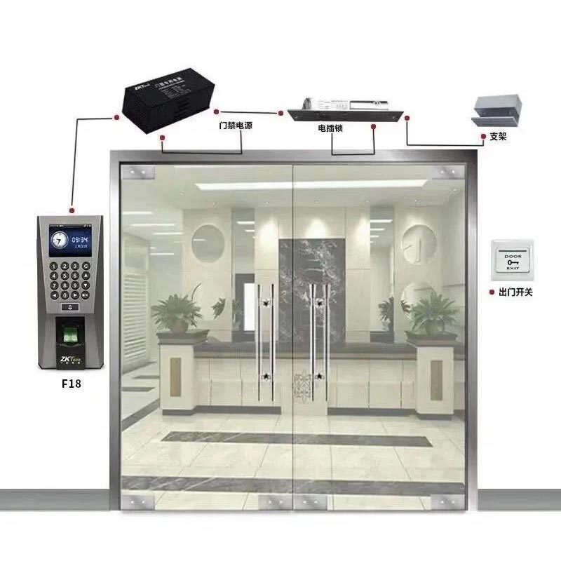 Glass Fireproof Door in Power Distribution Room