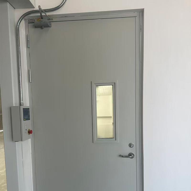 Heavy-duty Insulated Steel Fireproof Door for Industrial Plant
