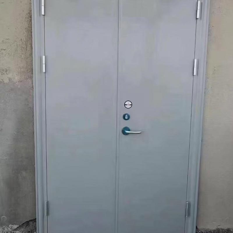 Strong Steel Fireproof Rated Emergency Exit Door
