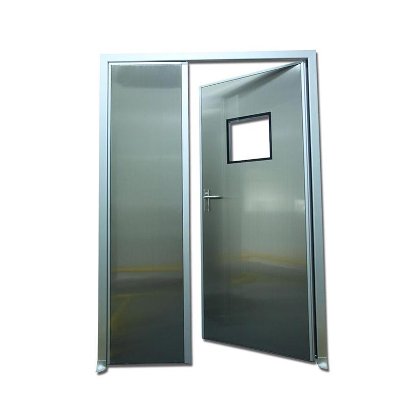 Cleanroom Stainless Steel Fireproof Door