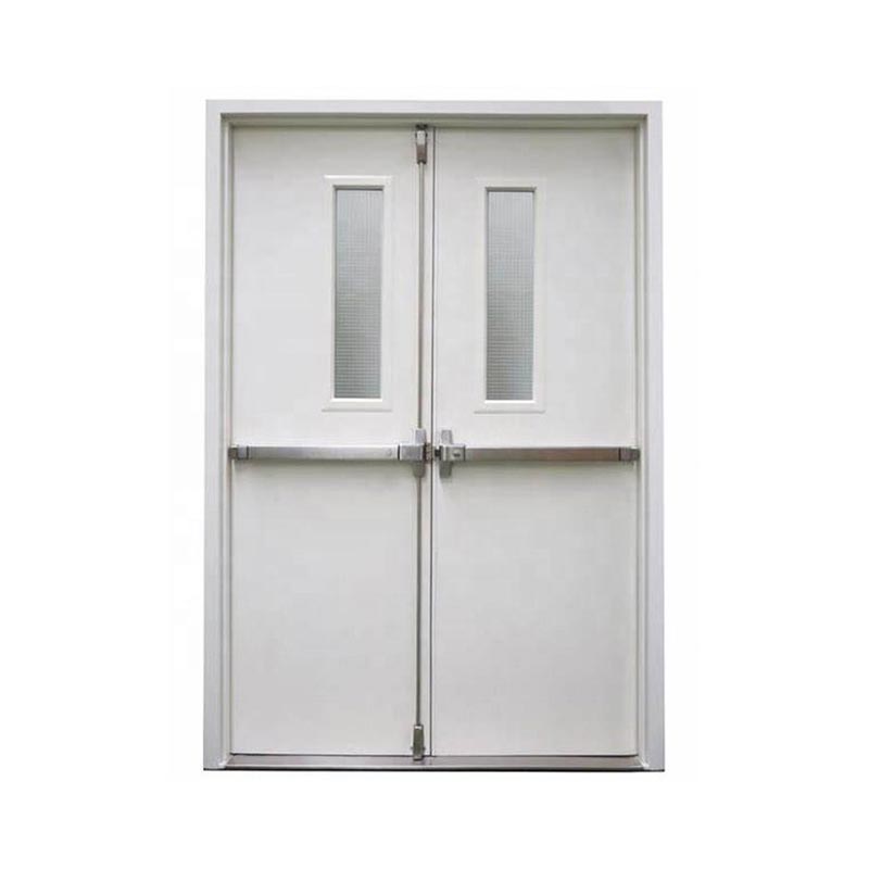 Fire-Rated Glass Door for Underground Garage Exit Passageways