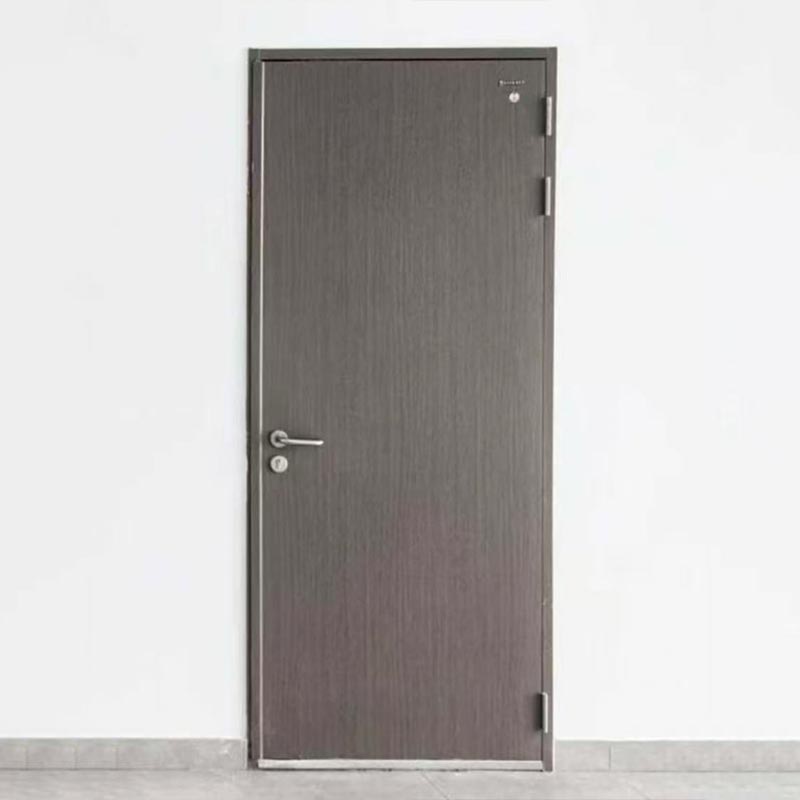 Fire Rated Steel Frame Wood Door for Office Building