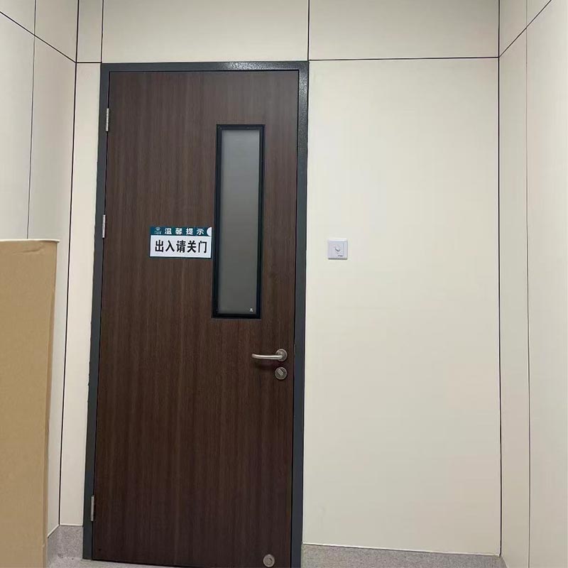 Hospital Steel And Wood Fire Door