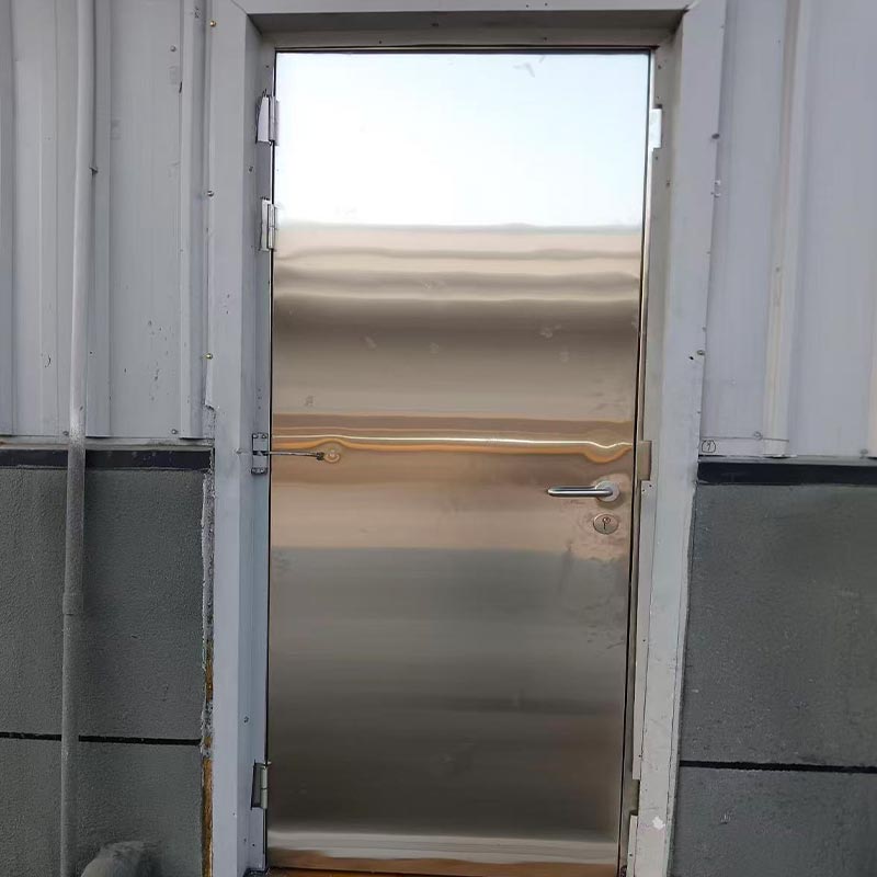 Industrial Chemical Workshop Stainless Steel Fireproof Door