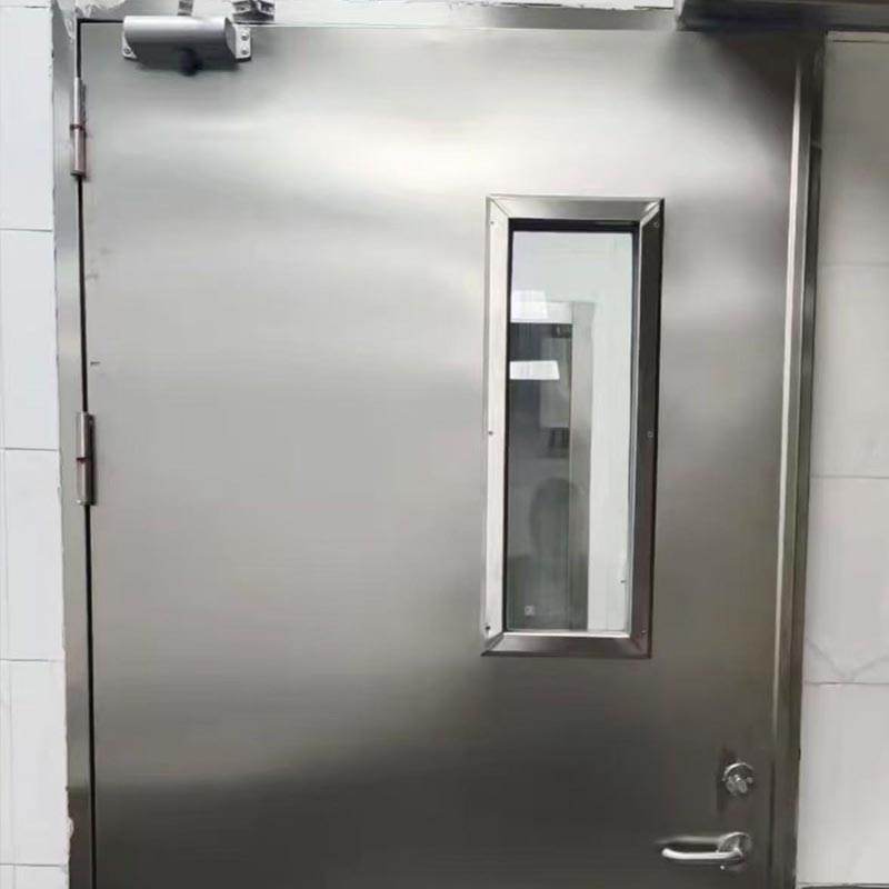 Industrial Chemical Workshop Stainless Steel Fireproof Door