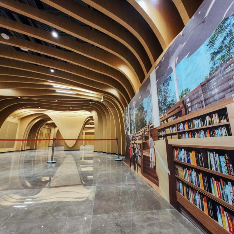 Library Wooden Fire Door