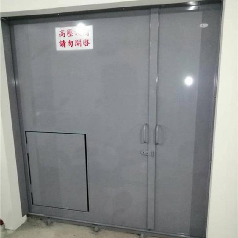 Stainless Steel Fire-Rated Door for Power Distribution Room