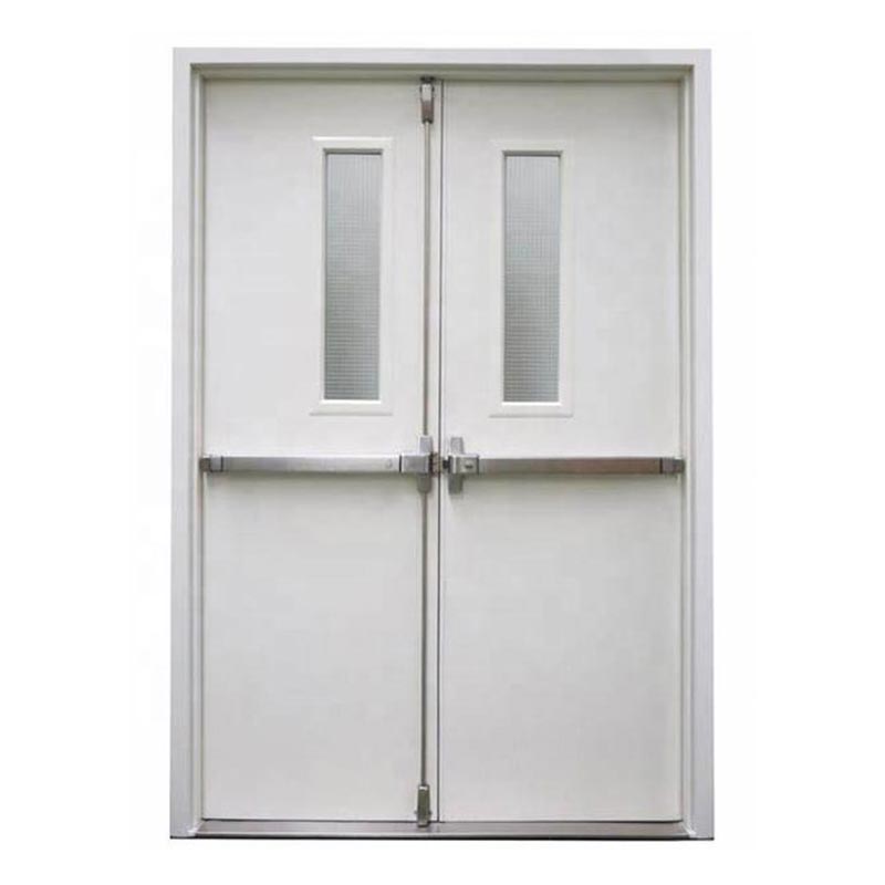Storage Office Isolation Steel and Wood Fireproof Door